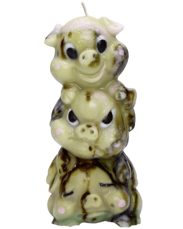 Pigs Candle (Camo)