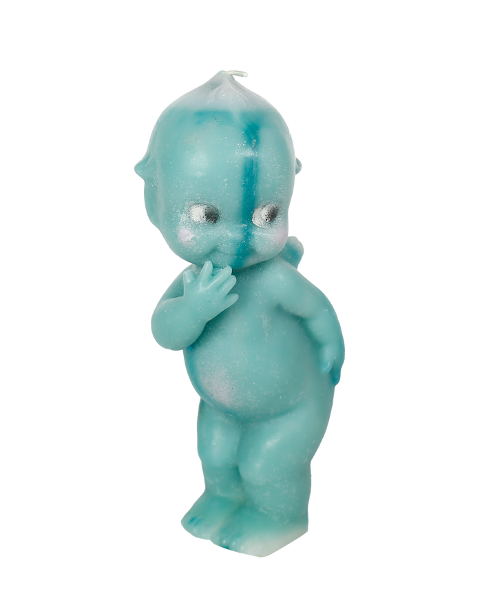 Baby Candle (Pink River Dolphin Diving through the Sea)